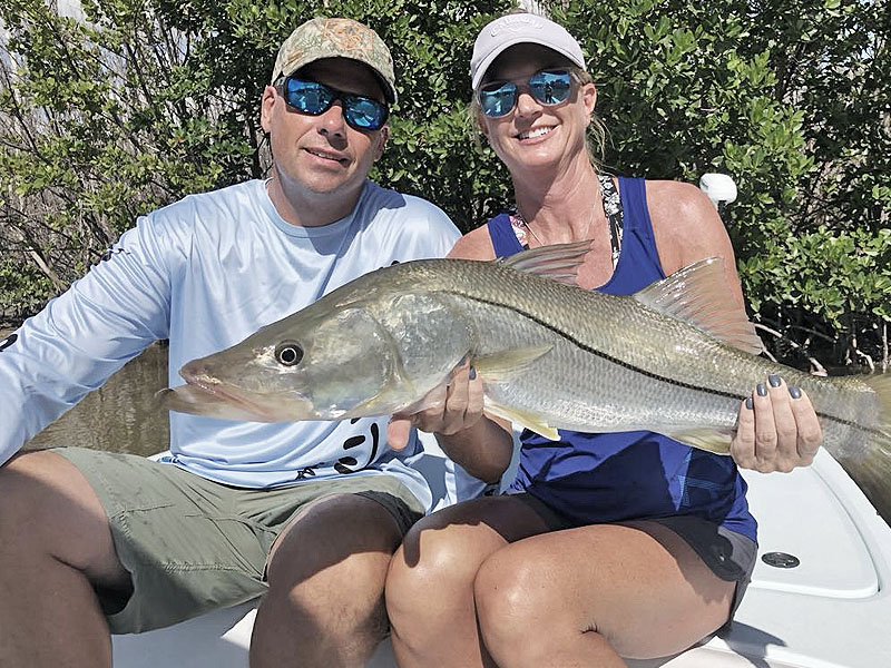 Snook fishing everglades, marathon florida keys